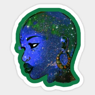 Naturally Bald And Beautiful2 Bold And Proud Women Sticker